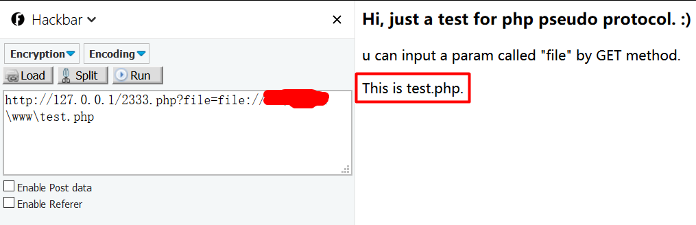 file://读取php文件